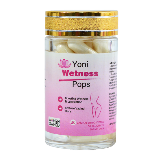 Yoni Repair Probiotics Pops Vaginal Detox Suppositories Uterine Cyst (30 Pcs)
