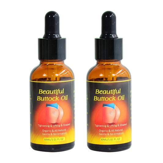 Hiherbs Beautiful Buttock Essential Oil Enhance Ass Hip Lif Butt Enhancer(2 Bottles) Hiherbs