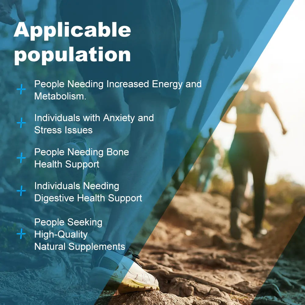 Magnesium Malate Capsules are suitable for those who have a greater demand for energy, or for people who are under intense stress and have weak bones.