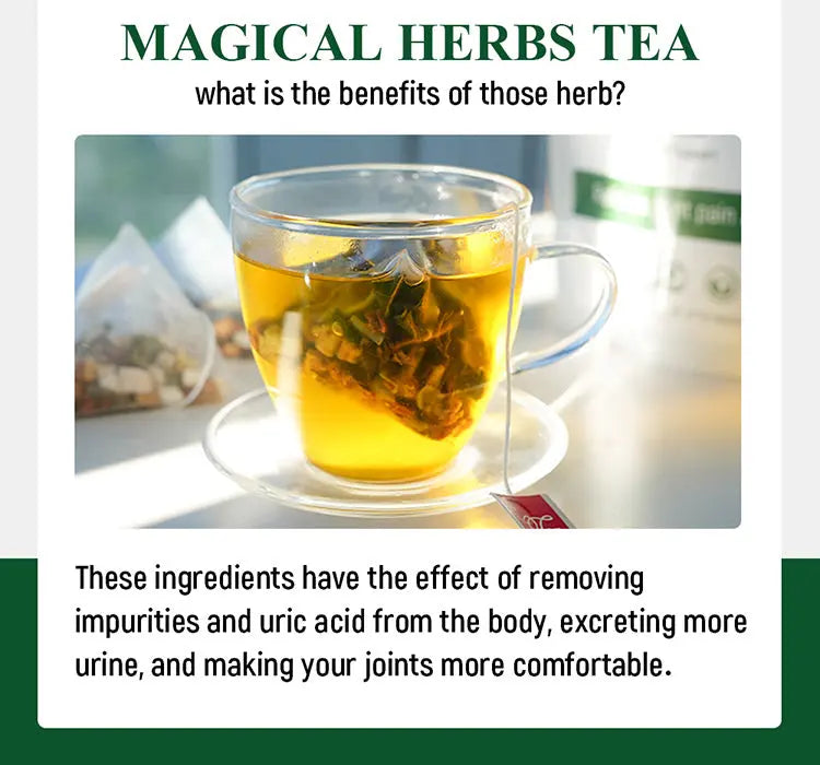 The benefits of Uric Acid Balance Tea