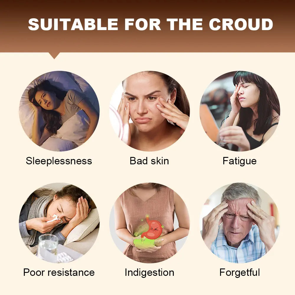 Hiherbs Mushroom Gummies Dietary supplements Nootropic Brain Supplement, Immune Support & Stress Relief mushroom jelly candies (60 capsules/Bottle) Hiherbs