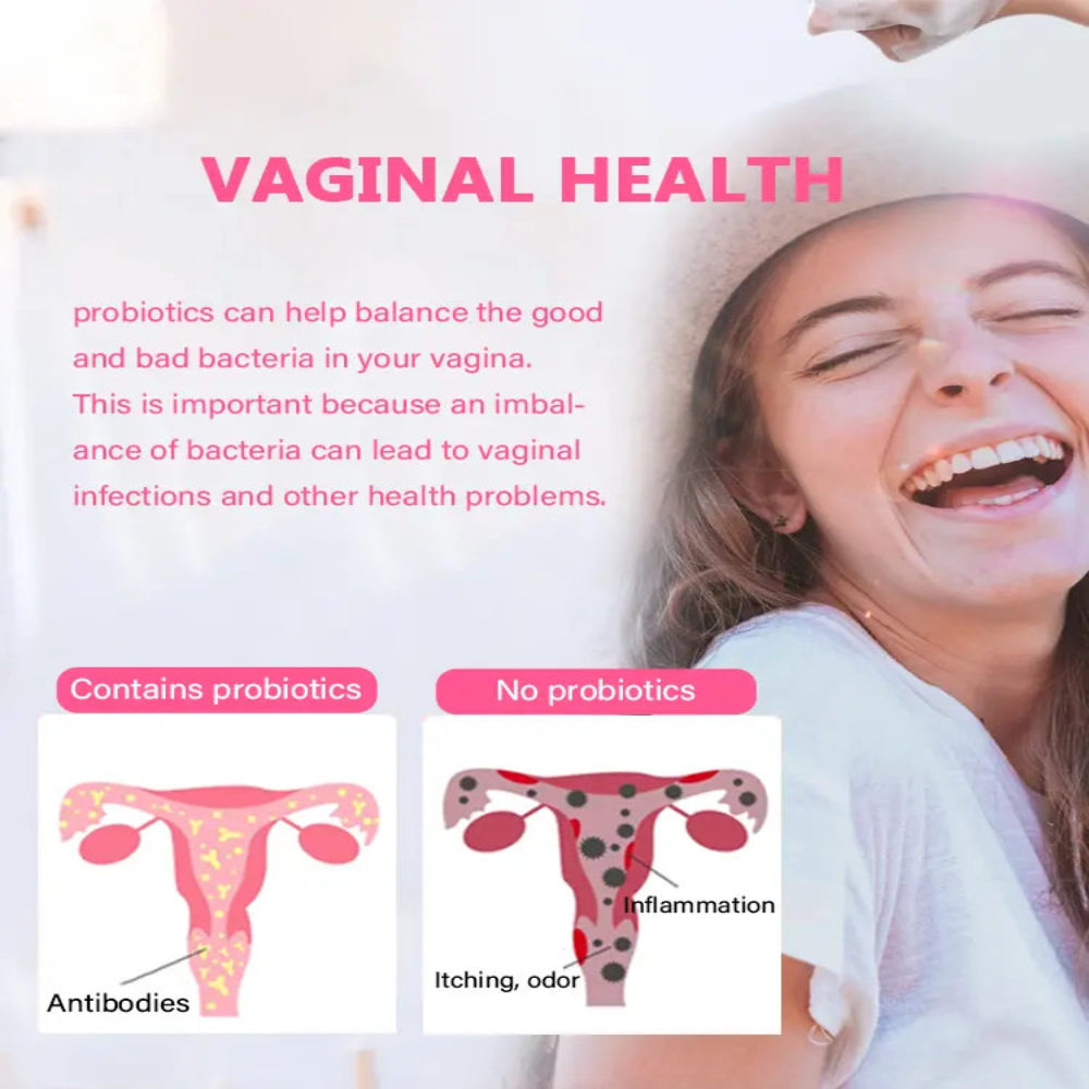 Probiotics Feminine Foam Wash promotes vaginal health