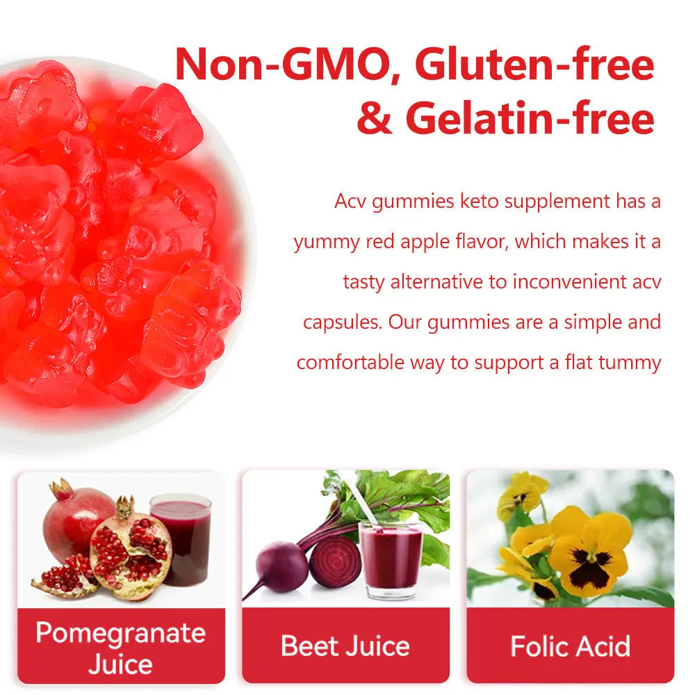 Apple Cider Vinegar Keto Gummies contain no allergens