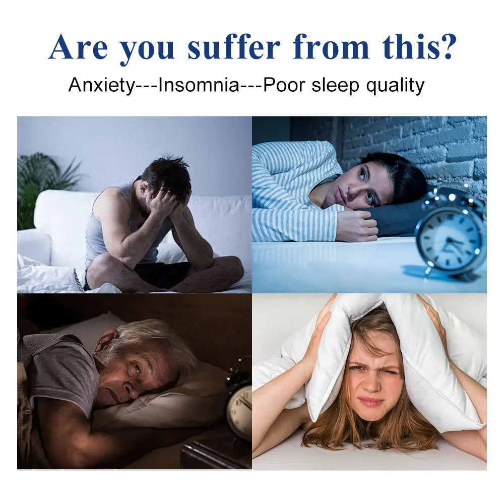 Do you have problems such as anxiety, insomnia, or poor sleep quality?