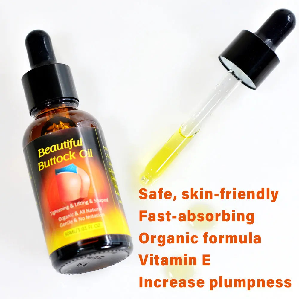 Hiherbs Beautiful Buttock Essential Oil Enhance Ass Hip Lif Butt Enhancer(2 Bottles) Hiherbs