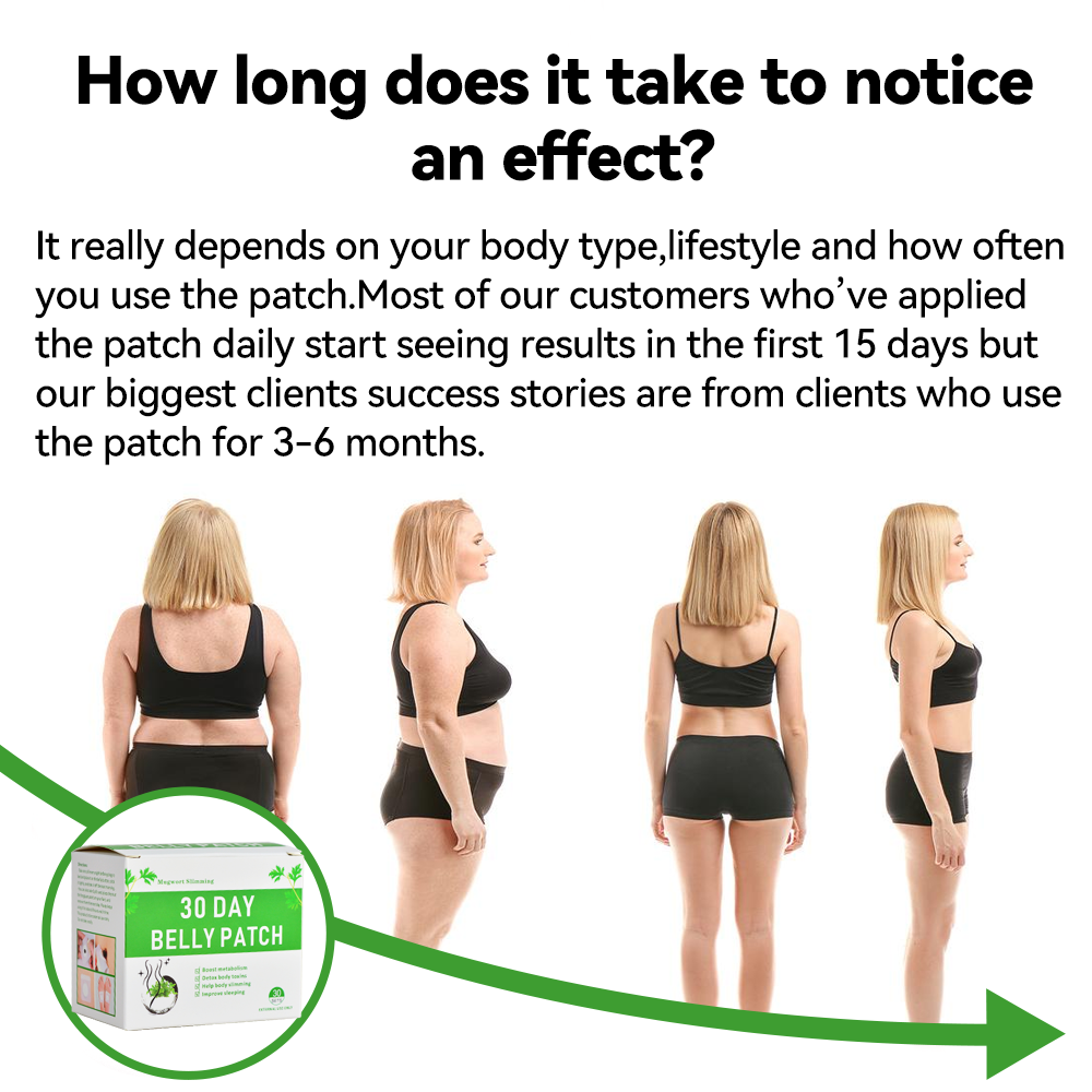 30 Days Belly Patch Natural Slimming Weight Loss Tummy Fat Burner