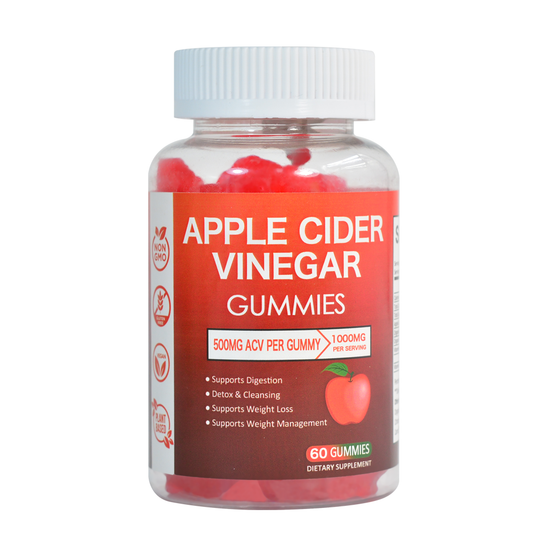 Apple Cider Vinegar Gummies Slimming ACV Gummy ( 120 Count )