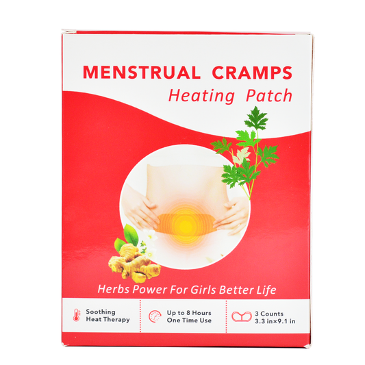 Menstrual Cramps Relief Heat Patch PMS Period Pain Rlief (9 Pcs)