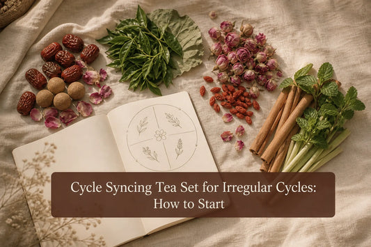 Cycle Syncing Tea Set for Irregular Cycles: How to Start
