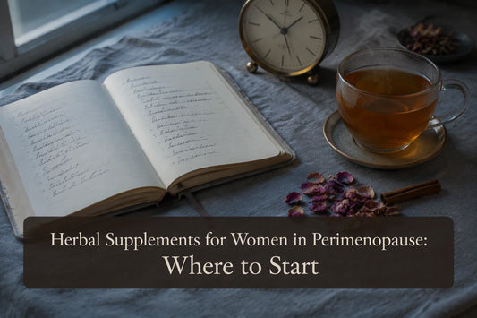 Herbal Supplements for Women in Perimenopause Where to Start