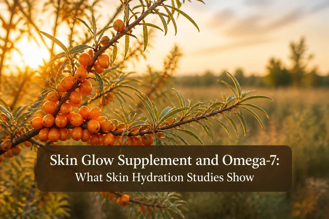Skin Glow Supplement & Omega-7 What Skin Hydration Studies Show