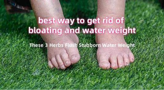 best way to get rid of bloating and water weight