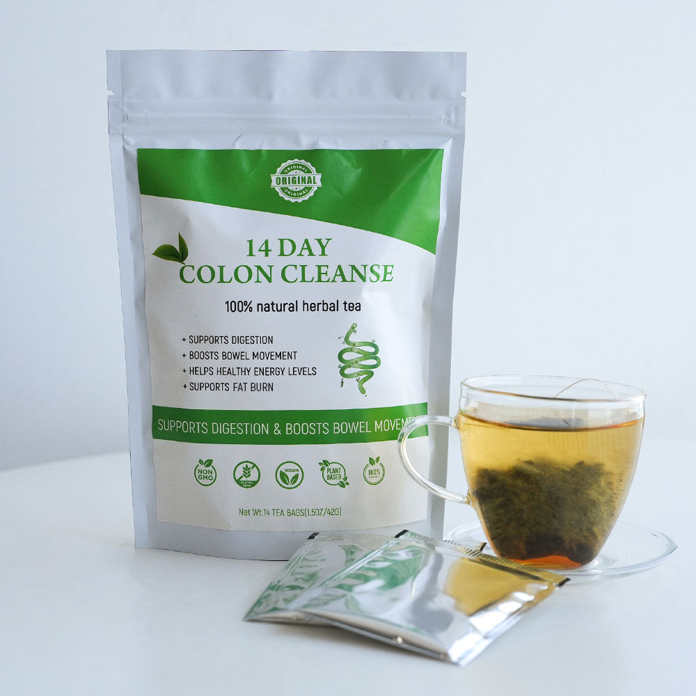 Hiherbs 14 Day Colon Cleanse,promotes regular bowel movements slimming tea,organic herb weight loss tea Hiherbs