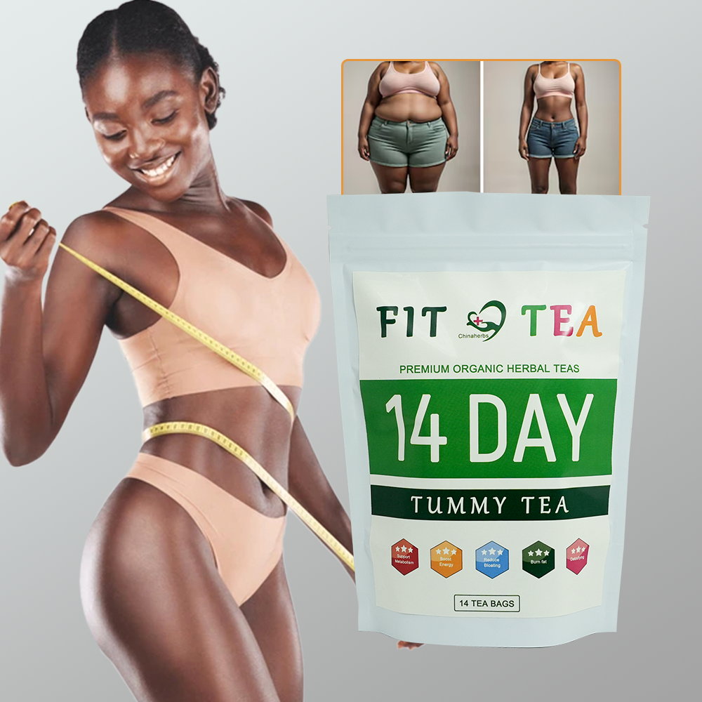 Hiherbs Flat tummy tea, Detoxification and Slimming Flat Belly, 14 Day slim detox（new product）