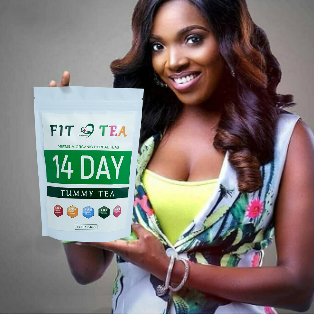 Hiherbs Flat tummy tea, Detoxification and Slimming Flat Belly, 14 Day slim detox（new product）