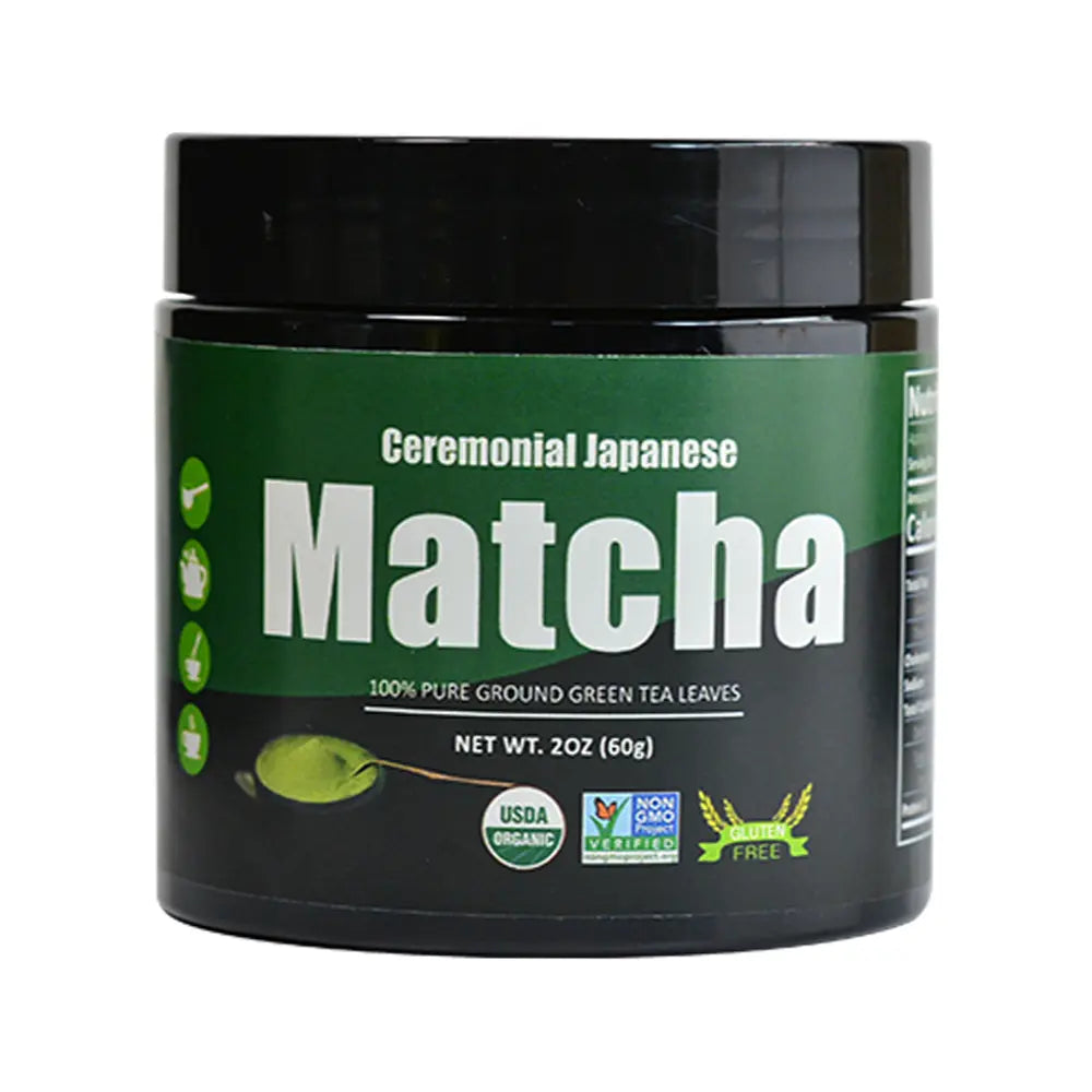 Hiherbs 100% Organic All Natural Matcha Green Tea Powder（60g / 2OZ） Hiherbs