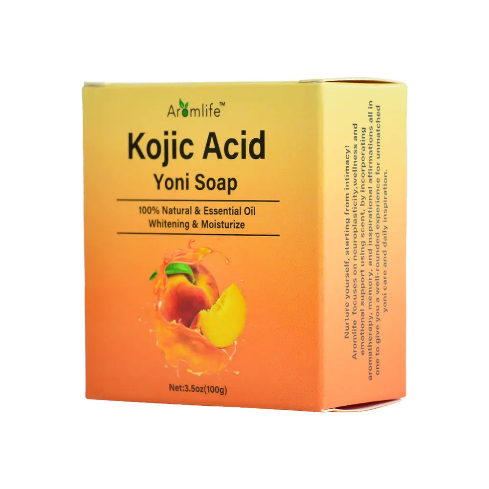 Hiherbs Kojic Acid Yoni Soap Bar Vaginal pH Balance 100% Natural 100g/Piece Hiherbs