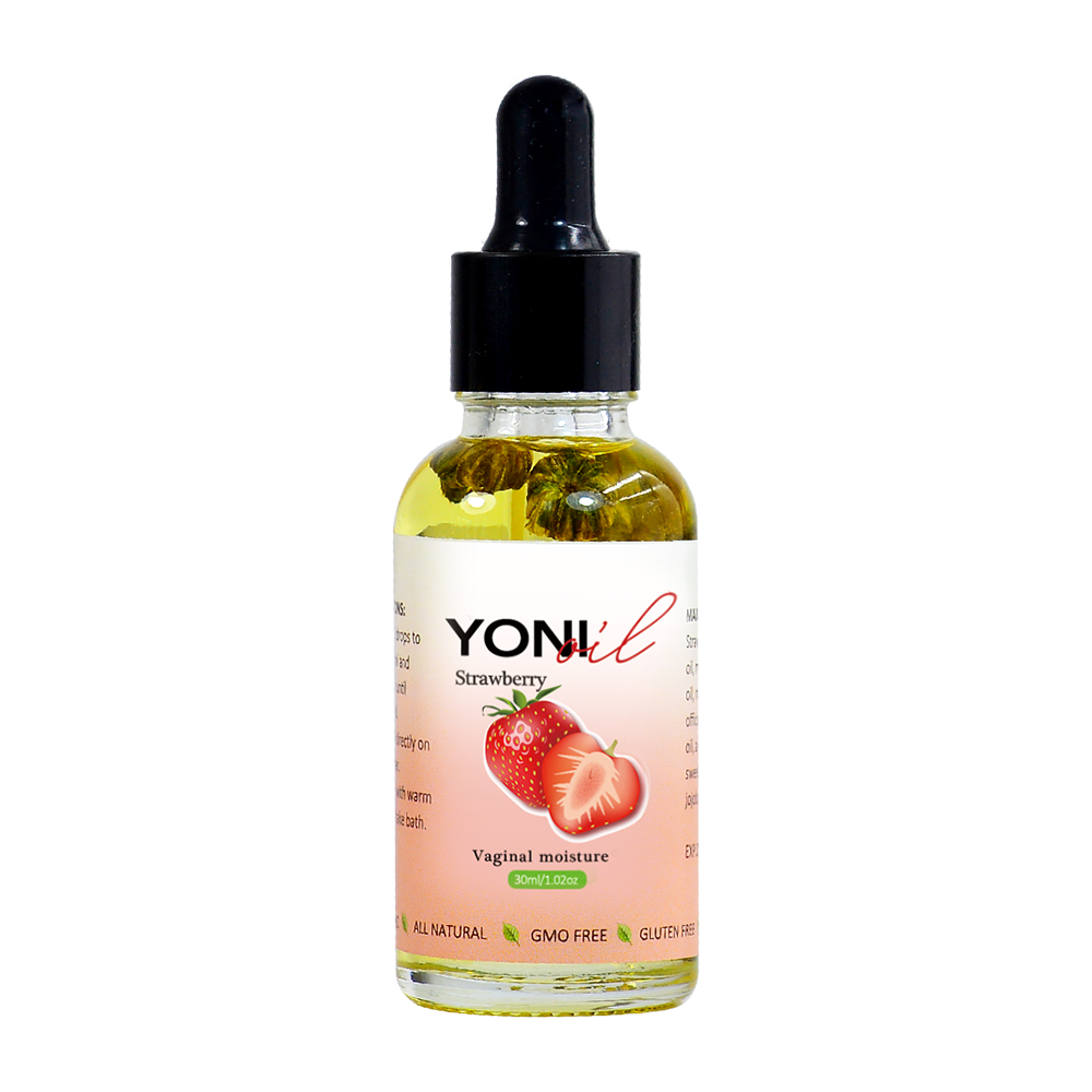 Hiherbs Yoni Organic Oil Feminine Pineapple Vaginal Oil, 1.02 OZ for Women Yoni Moisturizer Deodorant female intimate oil