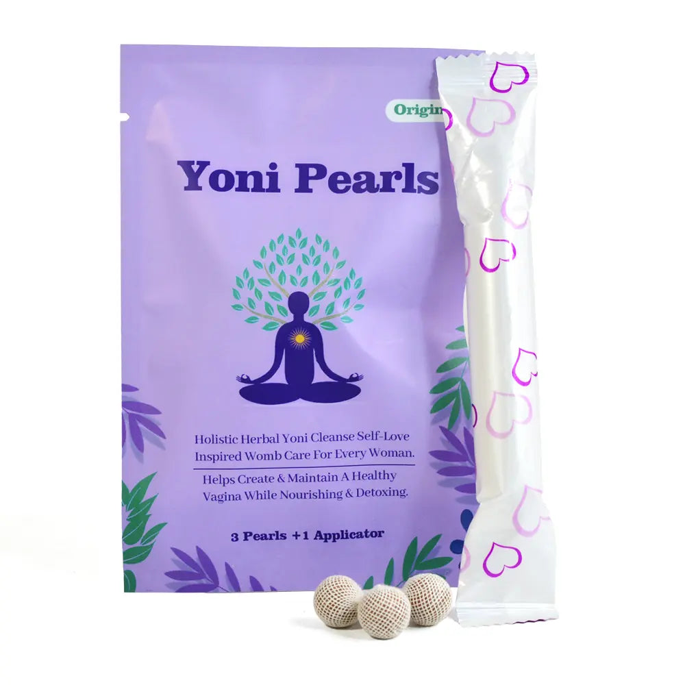 Hiherbs Yoni Detox Pearls for Pcos Cyst Cramps BV Yeast Infections Vaginal detox pearls/Qinggong pills(6-15 Pcs) Hiherbs