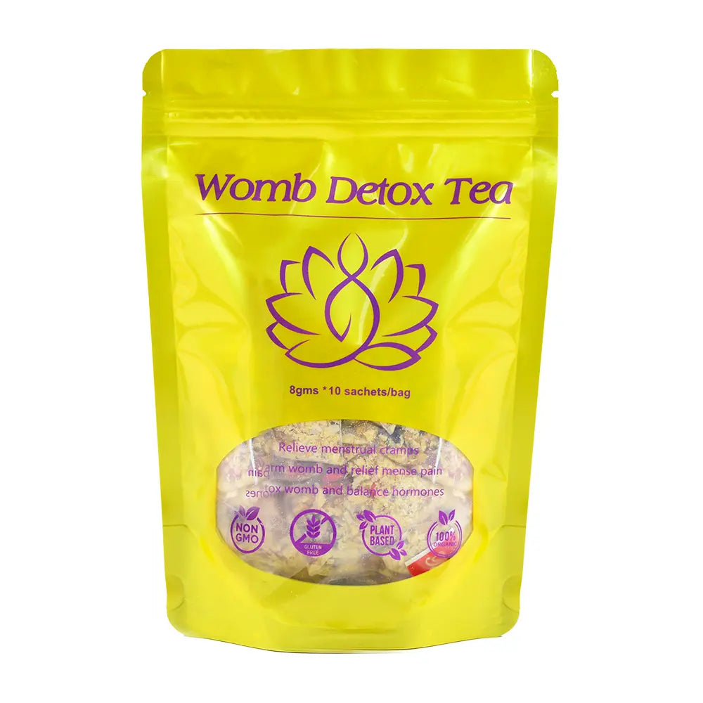 Hiherbs Womb Detox Tea Womb cleanse Relieving Cramps&Heavy Menes Warming Uterus Detox Tea Hiherbs