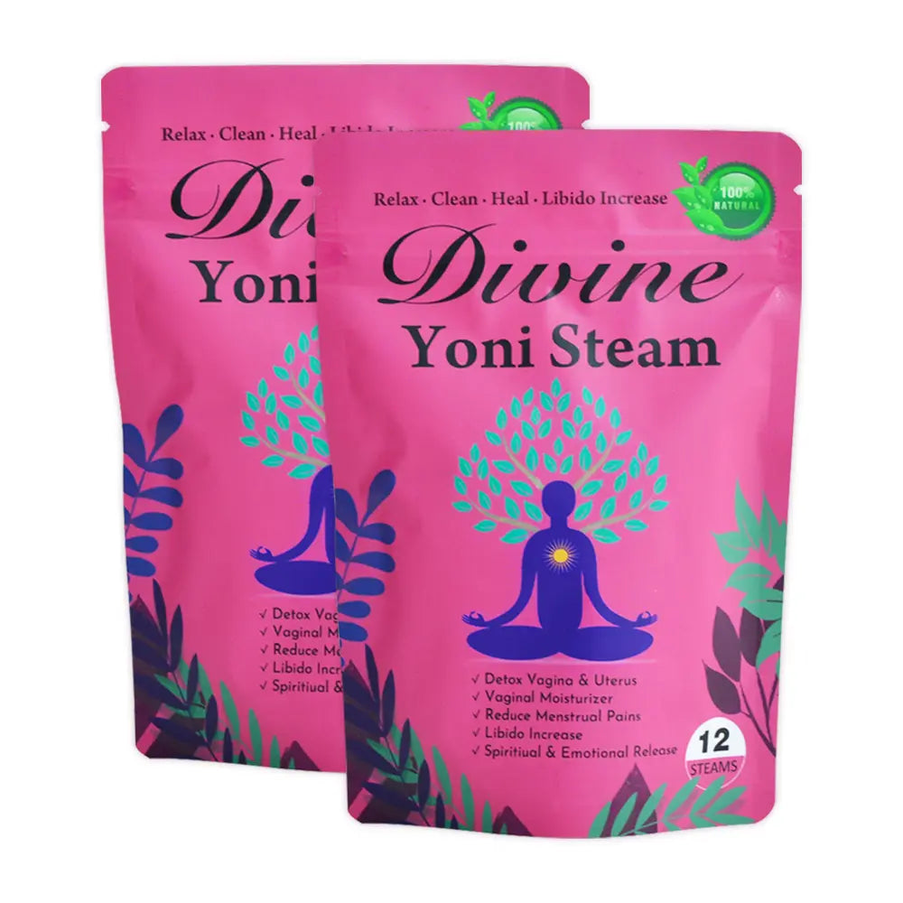 Hiherbs 36 Pcs Yoni Steam Herbs Vaginal Douche Tea for Menstrual Pains (3*12 Pcs/Bag) Hiherbs