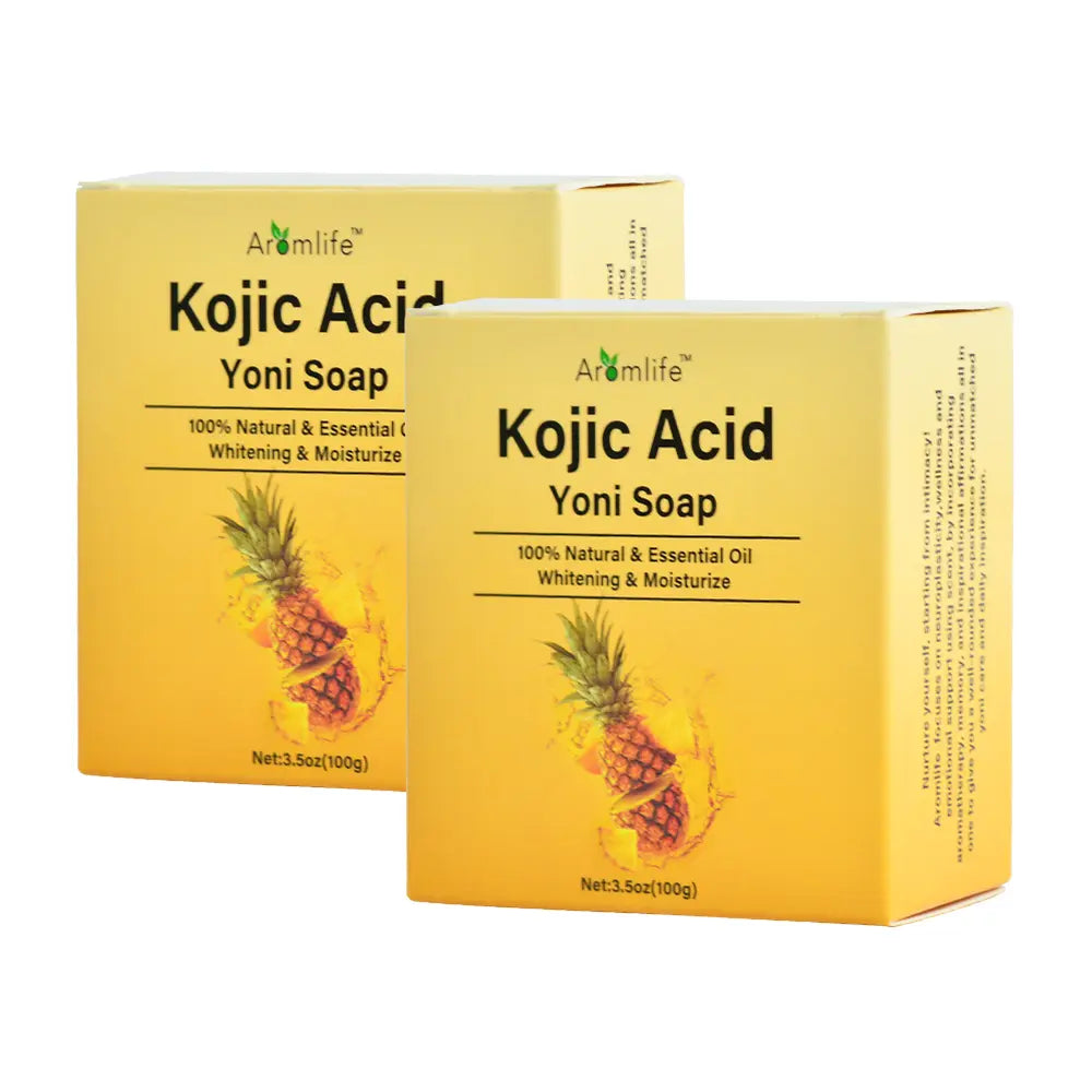 Hiherbs Kojic Acid Yoni Soap Bar Vaginal pH Balance 100% Natural 100g/Piece Hiherbs