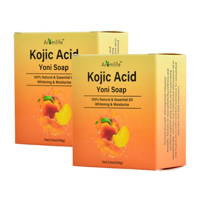 Hiherbs Kojic Acid Yoni Soap Bar Vaginal pH Balance 100% Natural 100g/Piece Hiherbs