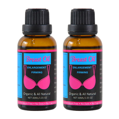 Hiherbs Breast Boobs Firming Enlargement Essential Plump Oil 30ml（2 bottle) Hiherbs