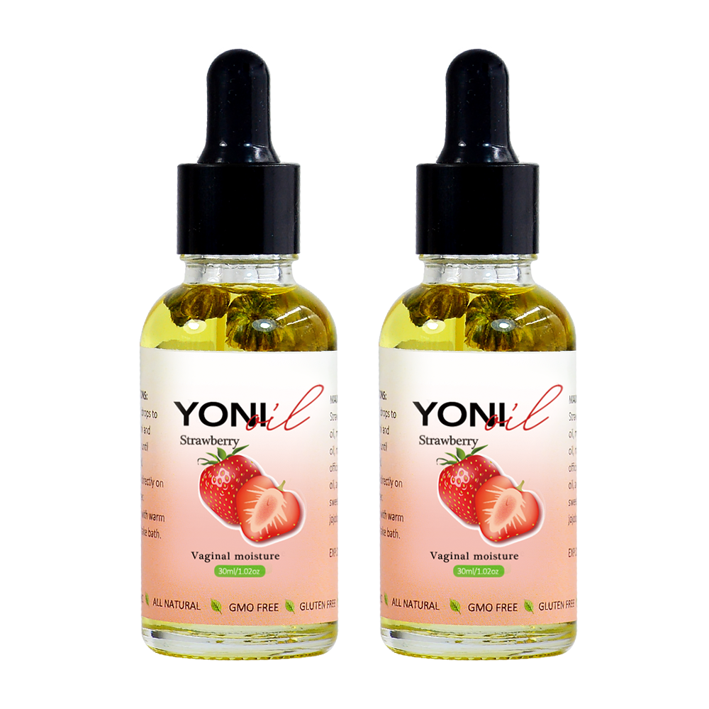 Hiherbs Yoni Organic Oil Feminine Pineapple Vaginal Oil, 1.02 OZ for Women Yoni Moisturizer Deodorant female intimate oil Hiherbs