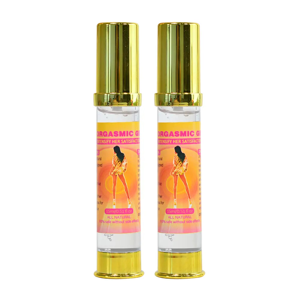 Hiherbs Women orgasmic gel Sexy Lady Orgasm Gel Libido Enhancer Women G-spot Climax Oil (2 Pcs) Hiherbs