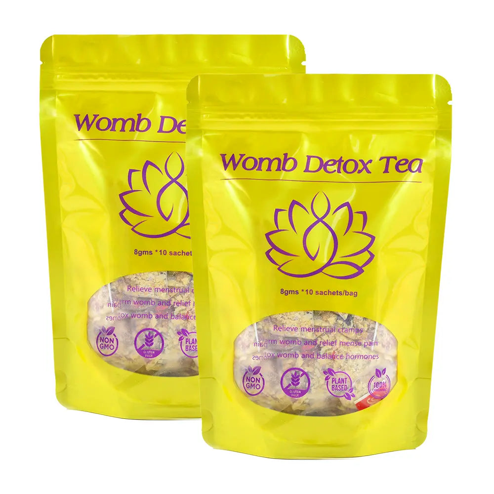 Hiherbs Womb Detox Tea Womb cleanse Relieving Cramps&Heavy Menes Warming Uterus Detox Tea Hiherbs