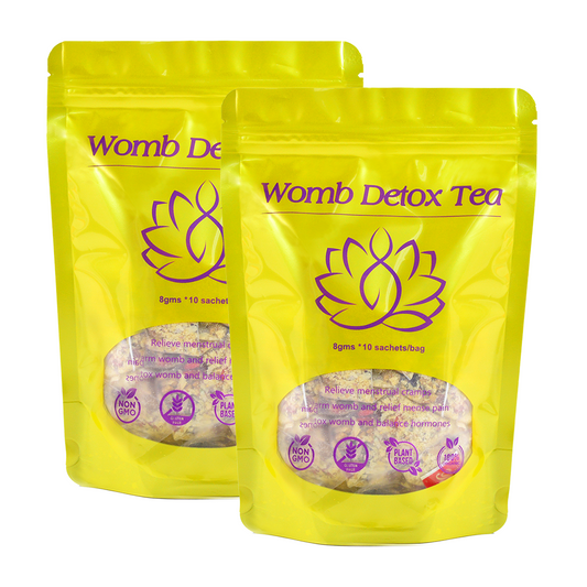 Hiherbs Womb Detox Tea Womb cleanse Relieving Cramps&Heavy Menes Warming Uterus Detox Tea