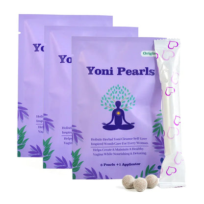 Hiherbs Yoni Detox Pearls for Pcos Cyst Cramps BV Yeast Infections Vaginal detox pearls/Qinggong pills(6-15 Pcs) Hiherbs