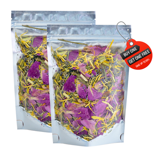 Hiherbs Yoni Steam Herbs Vaginal Fumigation Relieving Cramps Vaginal steam herbs (50g*2Bags)