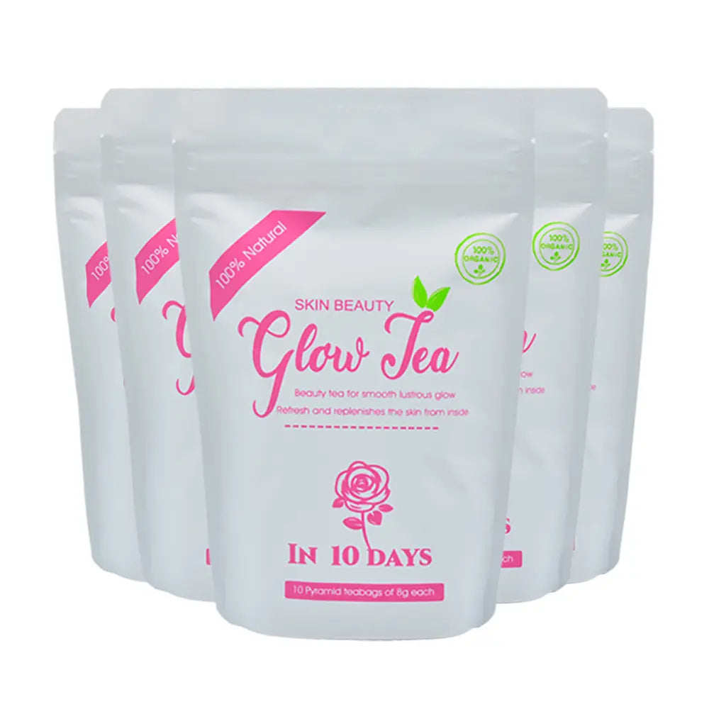 Hiherbs 50Pcs All Natural Skin Rejuvenate Whiting Beauty Glow Tea (5Bags=50Pcs) Hiherbs