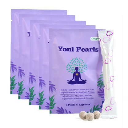 Hiherbs Yoni Detox Pearls for Pcos Cyst Cramps BV Yeast Infections Vaginal detox pearls/Qinggong pills(6-15 Pcs) Hiherbs