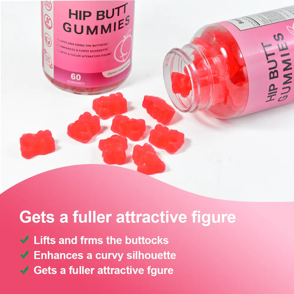 Hiherbs bbl gummies for women booty growth,Curvy body bears gummies for Bigger butt fast,Booty gummies for Women Workout Enhancement Hiherbs