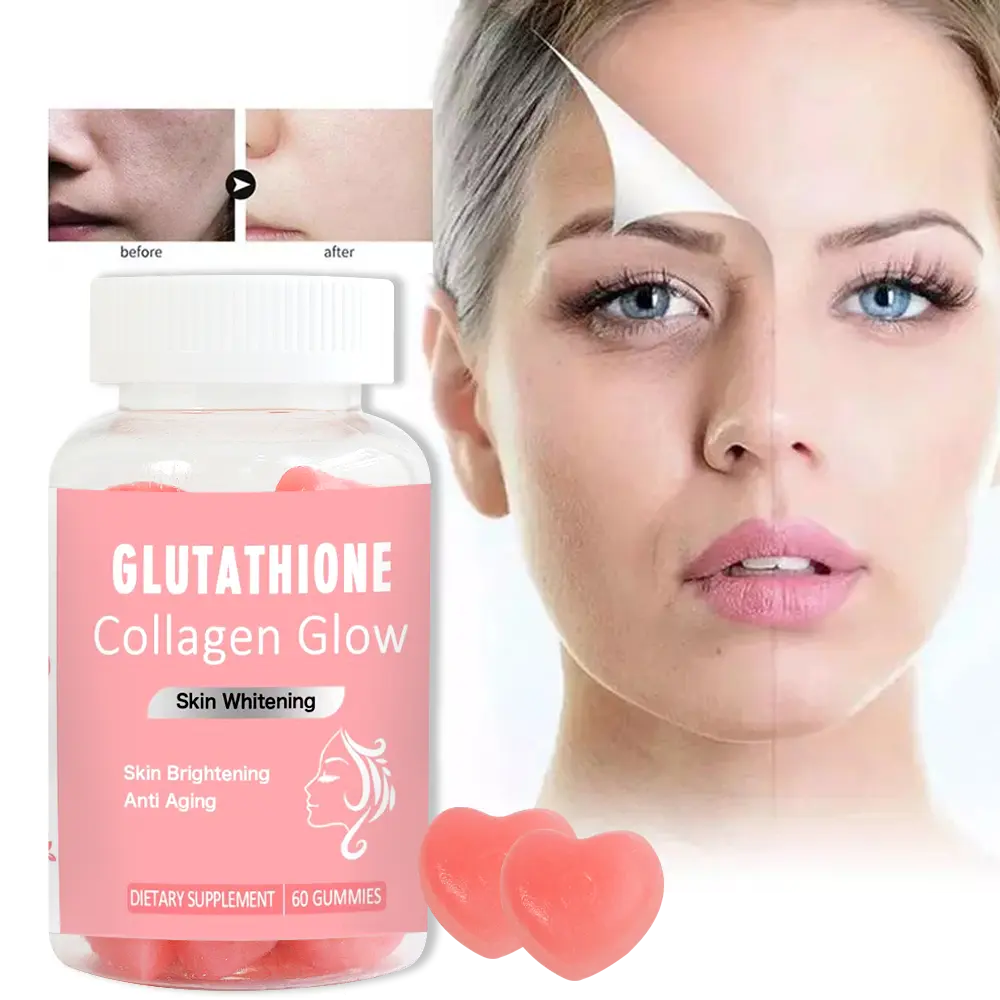 Comparison of the usage effects of Collagen Glutathione Glow Gummies