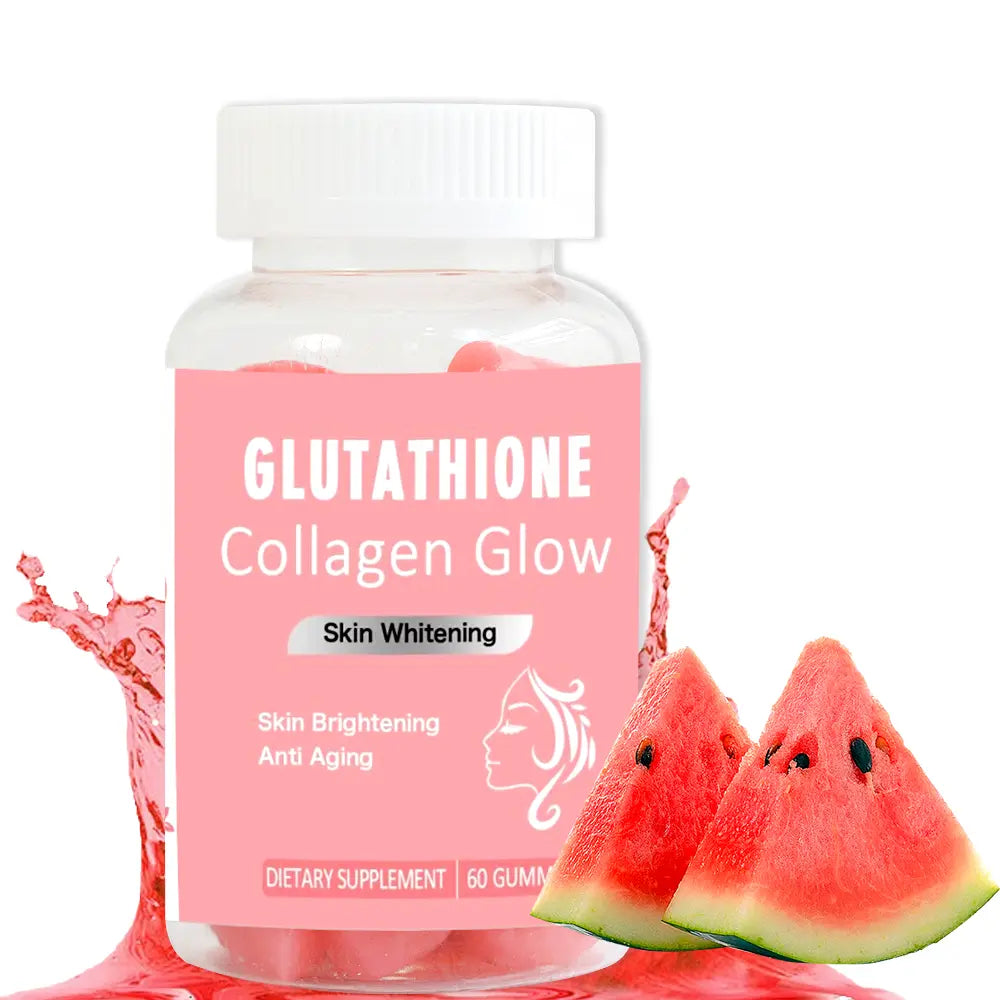 Hiherbs Glutathione Gummies Antioxidant & Skin Whitening for Aging Skin 60Pcs Hiherbs