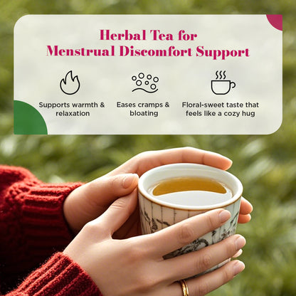 Laicuherb's Ease Period Comfort Tea is an upgraded version of the Warm Abdomen Tea