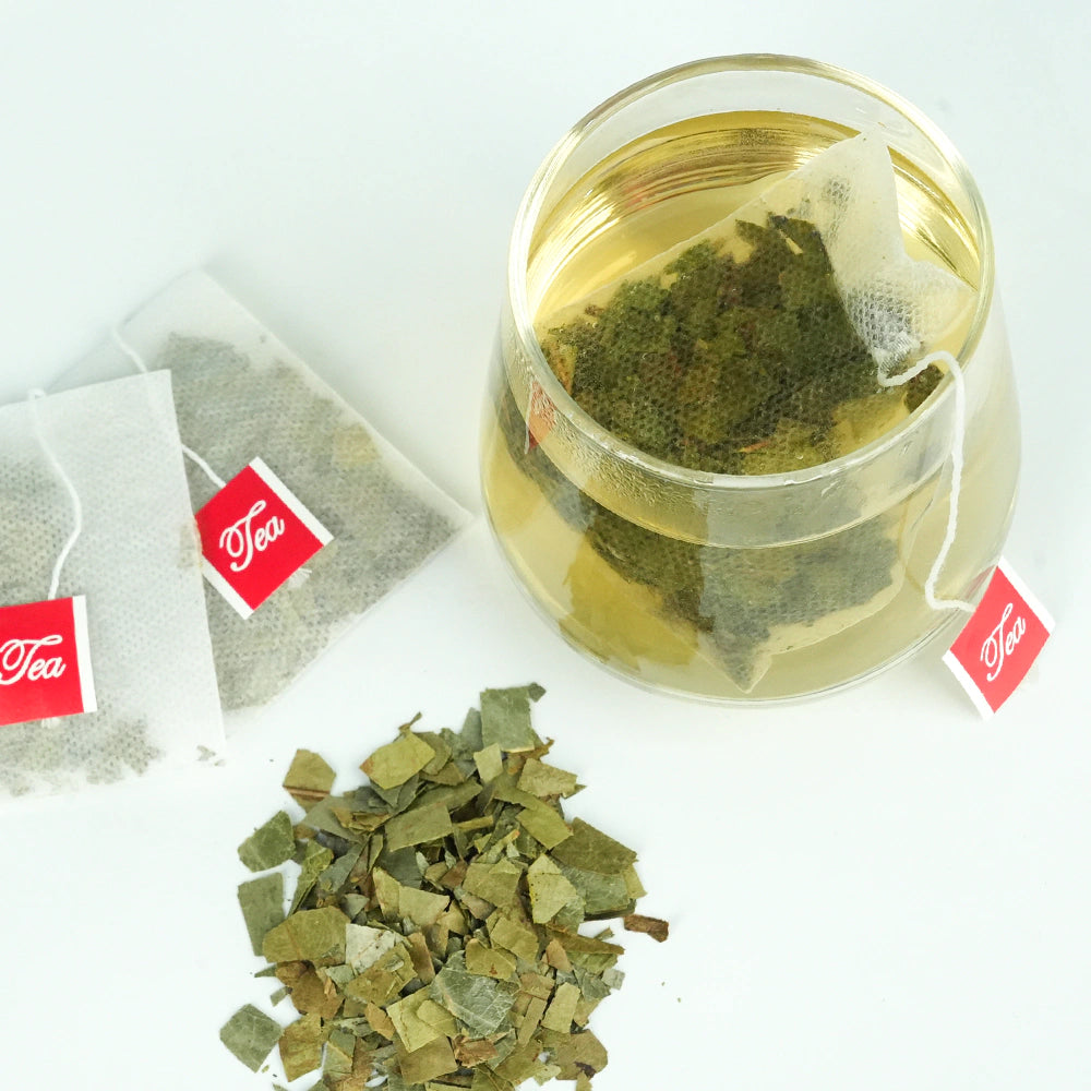 Presentation of the brewing process for hiherbs's immune tea
