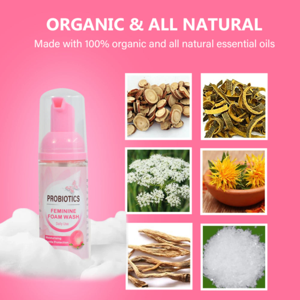 The main ingredients and core selling points of Probiotics Feminine Foam Wash
