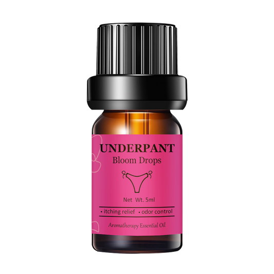 Hiherbs Underpant Oil Bloom Drop 100% Natural plants essential oil Relief vaginal itching Gentle & No irritation Yoni oil for underpant