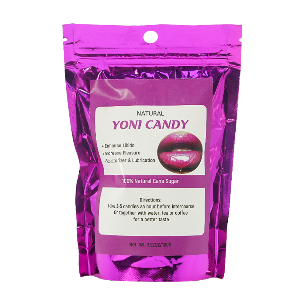 Hiherbs yoni candy 100% Pure Cane Sugar Enhances your sex life Makes your vaginal dripping Yellow yoni candy