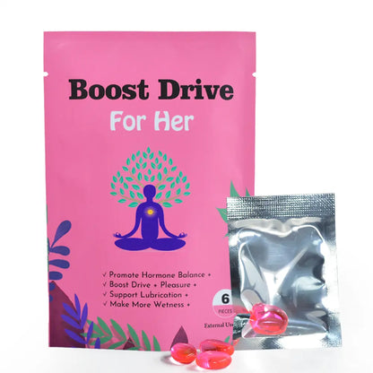 Hiherbs Women Climax Capsules Increase the secretion of love fluid Female Support Libido Booster Sex Desire Enhancer (2 Bags=12 Pcs) Hiherbs