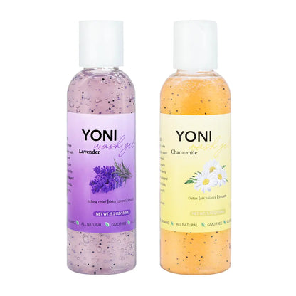 Hiherbs Vaginal Wash Gel Anti Bacterial (6 OZ/ 150 ml) Lavender/Chamomile/Rose/Aloe Multi-flavor mixed packs Hiherbs