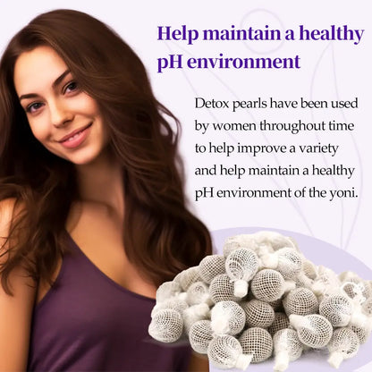 Hiherbs Yoni Detox Pearls for Pcos Cyst Cramps BV Yeast Infections Vaginal detox pearls/Qinggong pills(6-15 Pcs) Hiherbs