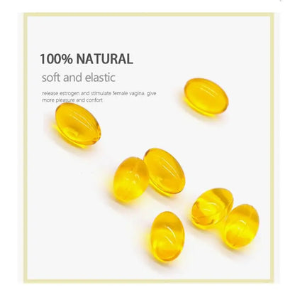 Hiherbs Natural Lubrication Vagina Tightening Capsule Anti Inflammation（18 pcs） Hiherbs