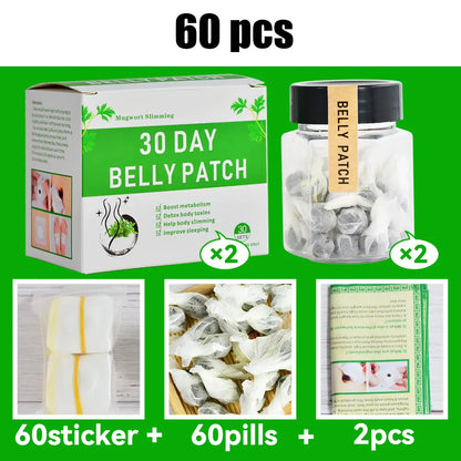 60 Pcs Belly Slim Patch