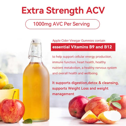 Apple Cider Vinegar Gummies Contain Vitamins